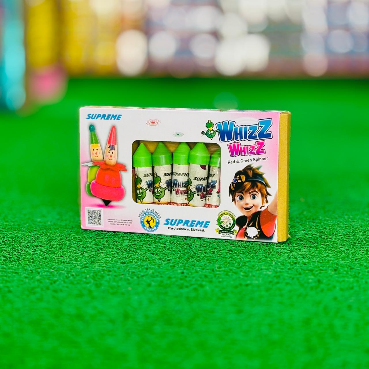 Supreme- Whizz Whizz Red & Green Spinner